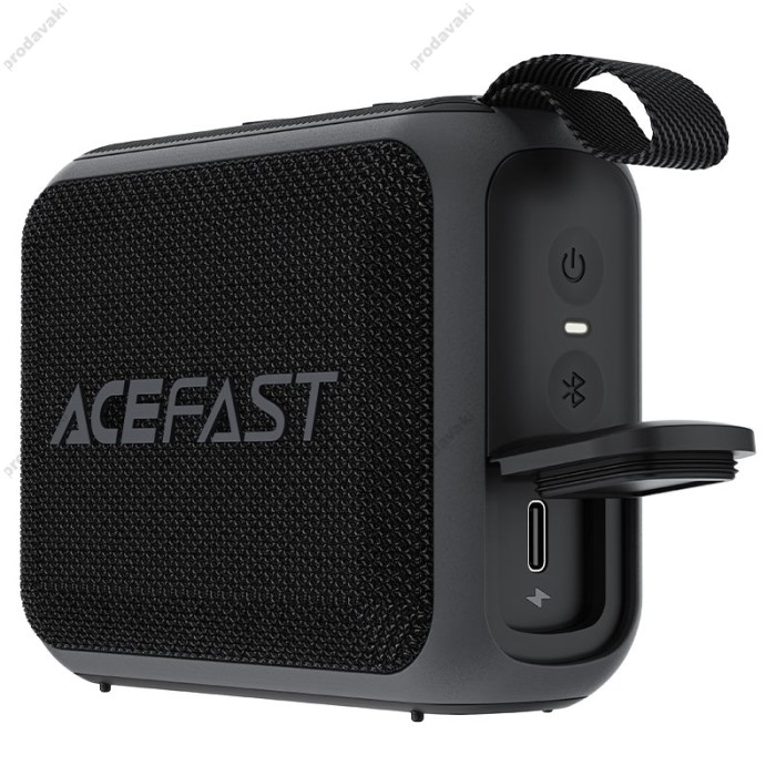 Портативна колонка Bluetooth ACEFAST K4 Go portable wireless speaker BT5.4 TWS 5W Black